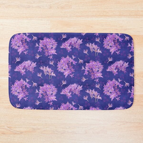 Item preview, Tumbling Spring Crocus on Deep Blue 303289 designed and sold by Art in My Loft.