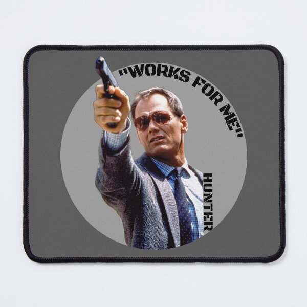 Item preview, Rick Hunter "Works For Me" Fred Dryer designed and sold by RoseInParadise.