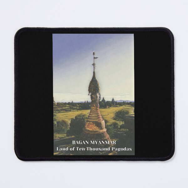 Item preview, Bagan Myanmar - Land of Ten Thousand Pagodas designed and sold by Linklandiya.
