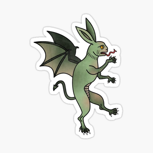 Artikel-Vorschau von Mittelalterliche Marginalien mit Drachen- und Kaninchenmotiv, designt und verkauft von MargiKnights.