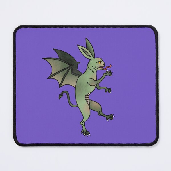 Item preview, Medieval Dragon Rabbit Marginalia designed and sold by MargiKnights.