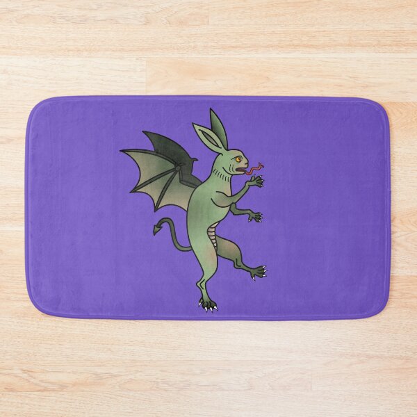 Item preview, Medieval Dragon Rabbit Marginalia designed and sold by MargiKnights.