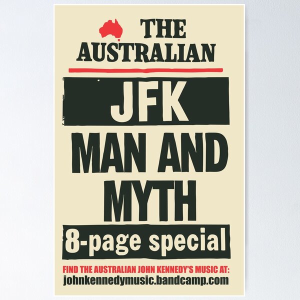 Artikel-Vorschau von Der JFK-Mann und der Mythos, designt und verkauft von JohnFKennedy007.