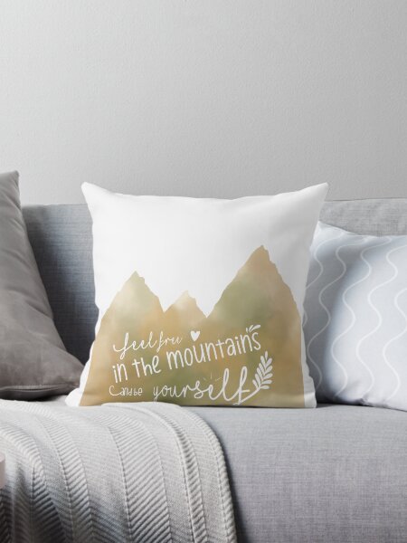 Artikel-Vorschau von Feel free in the mountains , designt und verkauft von EveryDayKonfetti.