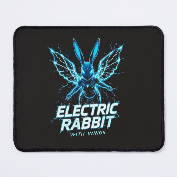 Item preview, Electric Rabbit with Wings  Premium Cool Trendy Best Gift designed and sold by Imaginarium of Chaos falcon88 .
