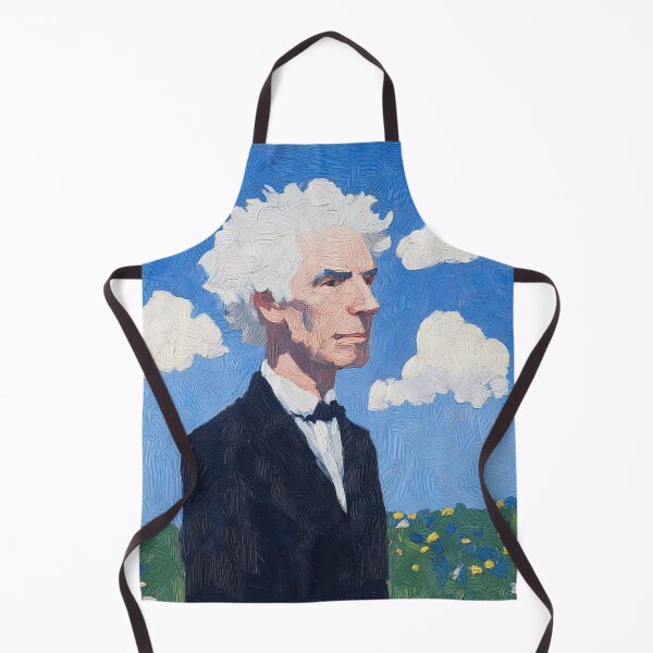 Item preview, Bertrand Russell | Post-impressionist painting style designed and sold by ComicsFactory.