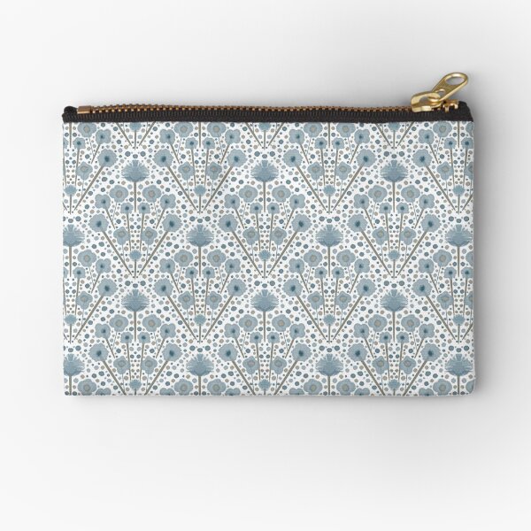 Item preview, Daniel - blue abstract floral pattern  designed and sold by HinksonCox.