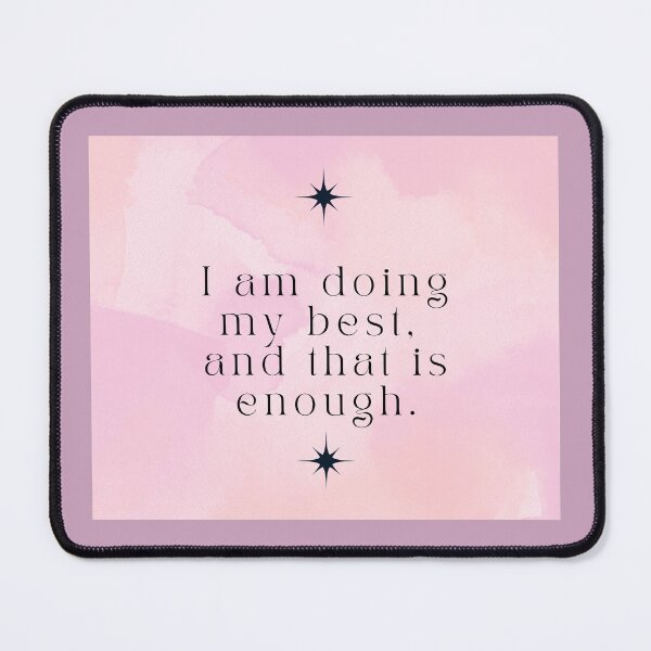 Item preview, Enough Affirmation  designed and sold by thethreadshed.