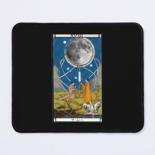 Item preview, The Tarot Deck: The Moon, La Lune V4 Japanese influenced designed and sold by Helios Be. Lavsh.