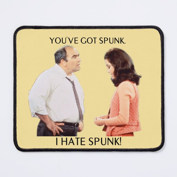 Item preview, Mary Tyler Moore Lou Grant "I hate spunk" designed and sold by RoseInParadise.