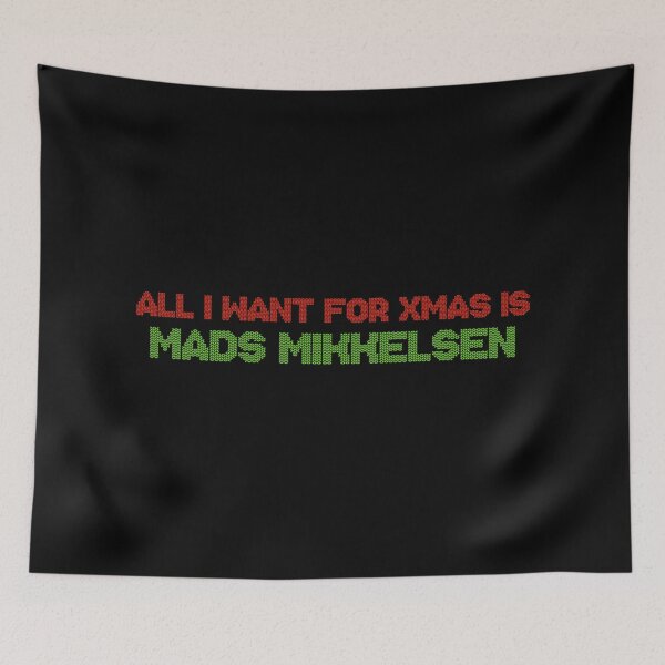 Item preview, All I Want for Xmas is Mads Mikkelsen designed and sold by deluluhaze.