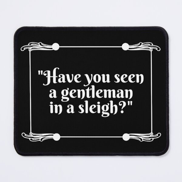 Item preview, Have You Seen a Gentleman in a Sleigh? Santa Claus Christmas designed and sold by MoePark.