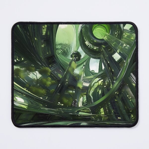 Item preview, Green Haven: The Architecture of Tomorrow designed and sold by Spiritveil.