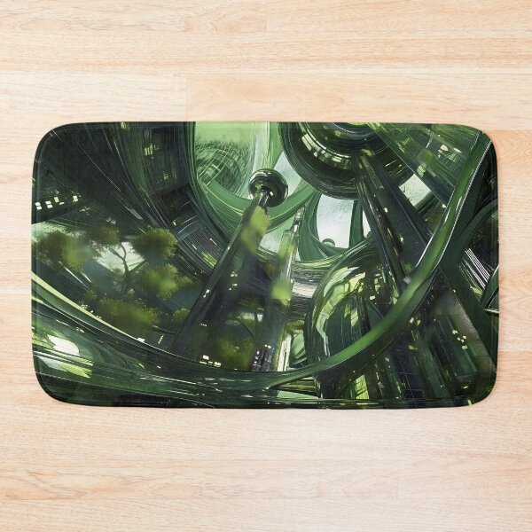 Item preview, Green Haven: The Architecture of Tomorrow designed and sold by Spiritveil.