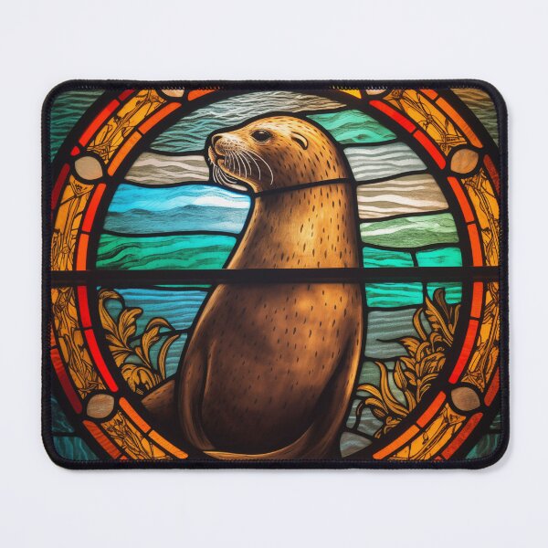 Item preview, Seal in Stained Glass designed and sold by RedHandedOD.