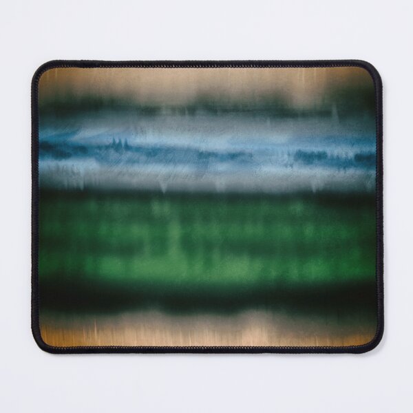 Item preview, Moody Bleeding Bands of Blue Green Brown Colours designed and sold by jocelynsart.