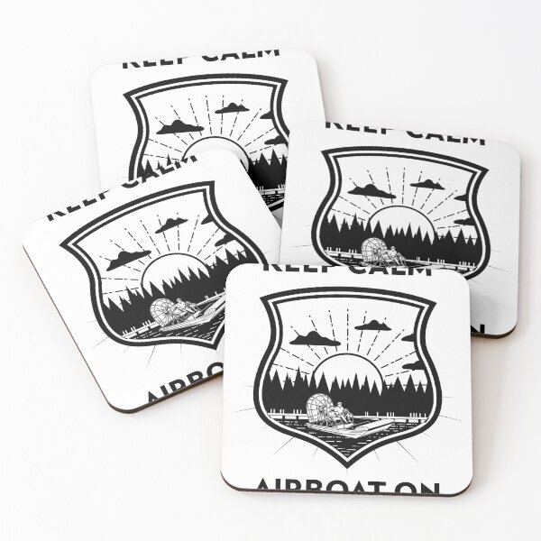 Item preview, Keep Calm Airboat On Airboat designed and sold by Freely You .