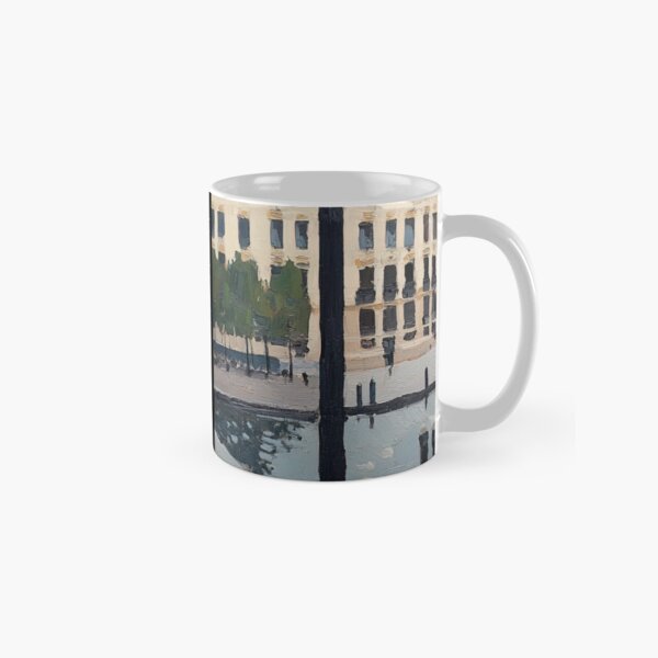 Vista previa del artículo con la obra «Bilbao | Estilo de pintura postimpresionista», diseñado y vendido por ComicsFactory.