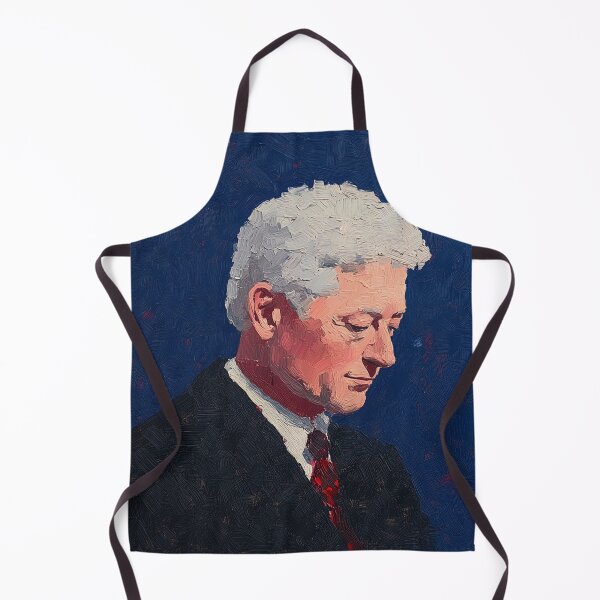 Item preview, Bill Clinton | Post-impressionist painting style designed and sold by ComicsFactory.