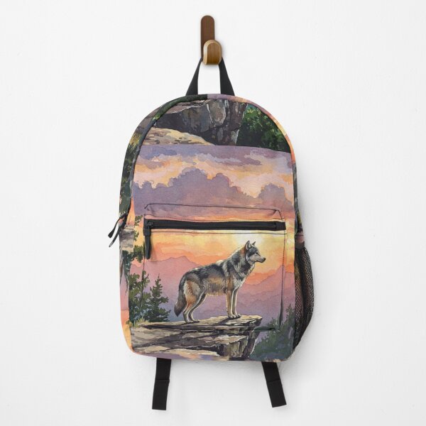 Item preview, A lone wolf designed and sold by Wild-way Art.