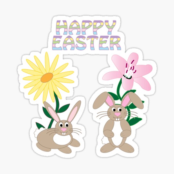Item preview, Happy Easter Bunnies designed and sold by Sandra O'Toole.