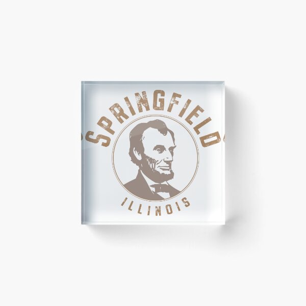 Item preview, Springfield Illinois Lincoln Portrait Design designed and sold by Futurebeachbum.