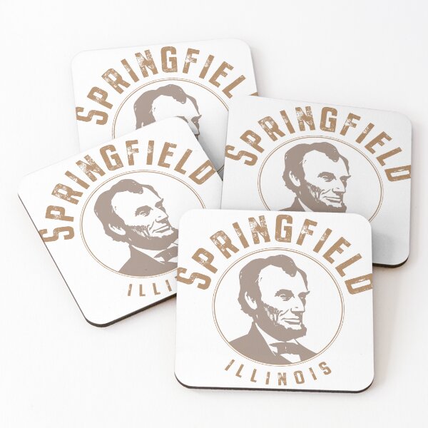 Artikelvorschau, Springfield Illinois Lincoln Porträt Design entworfen und verkauft von Futurebeachbum.