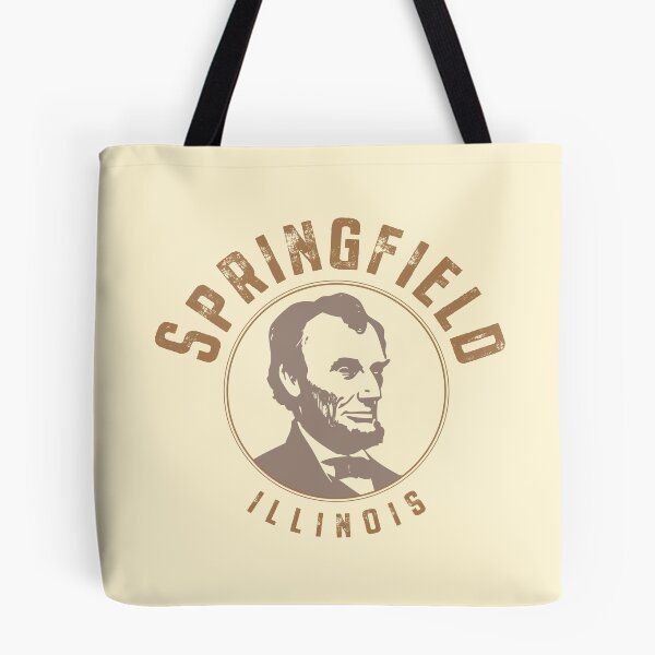 Item preview, Springfield Illinois Lincoln Portrait Design designed and sold by Futurebeachbum.