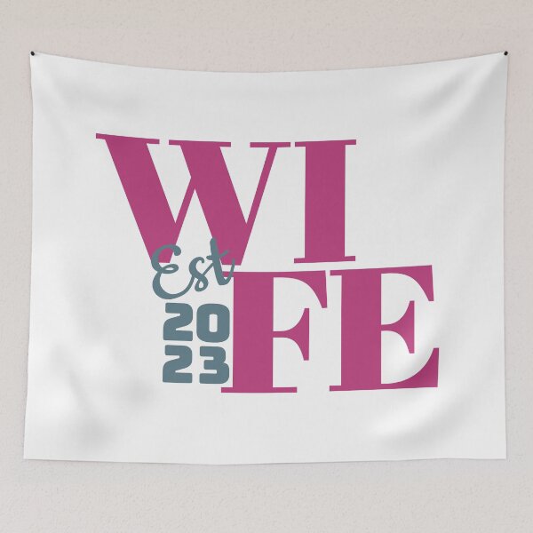 Item preview, Wife Established 2023 - Happy Anniversary Gift designed and sold by MoePark.