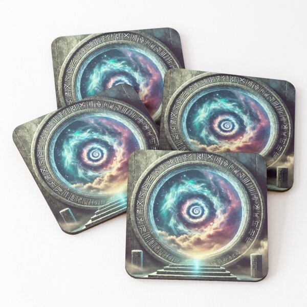 Item preview, The Celestial Gateway: Portal to the Unknown designed and sold by AbstractAnom.