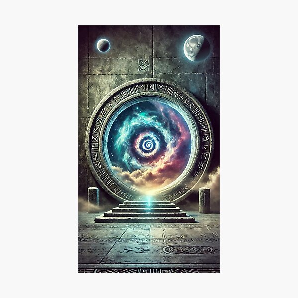 Item preview, The Celestial Gateway: Portal to the Unknown designed and sold by AbstractAnom.