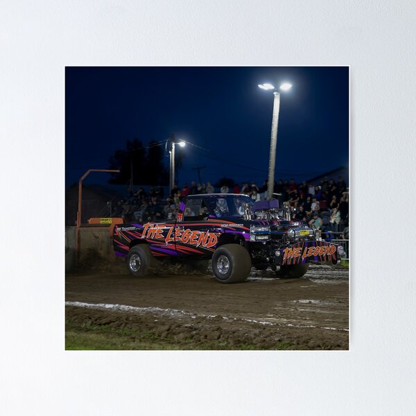 Item preview, ASTTQ Tractor Pulling - 4x4 Truck The Legend designed and sold by blindphotog.