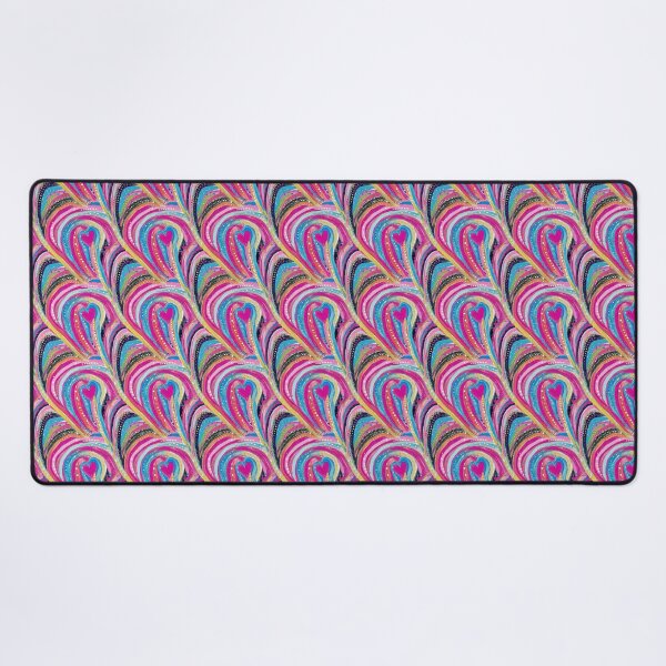 Item preview, Striped Heart - Hand Painted - Colorful Pattern designed and sold by wynter57.