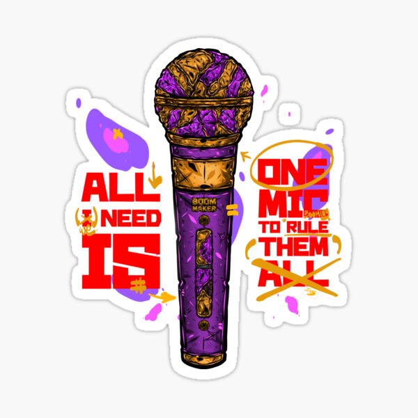 Artikel-Vorschau von Bored Ape Dojo Club - Der Remix - One Mic, designt und verkauft von 13 Layers.