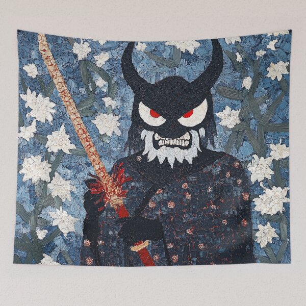 Item preview, Bishamon | Post-impressionist painting style designed and sold by ComicsFactory.