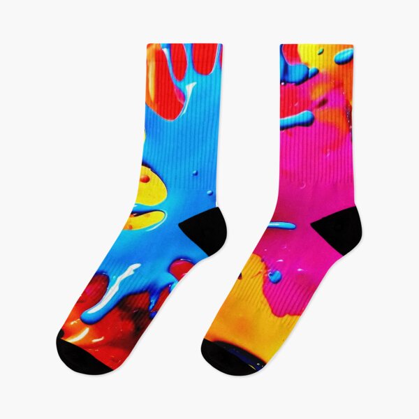 Item preview, Vivid Color Splash Art designed and sold by Health And Fitness Posts e-Store.
