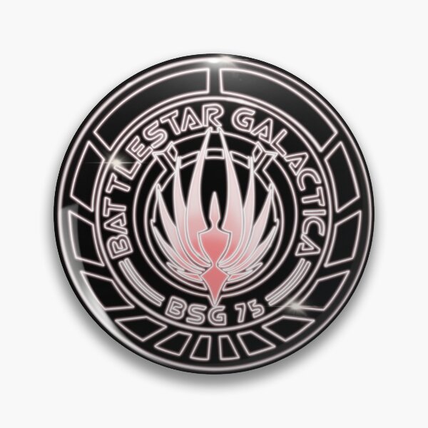 Artikelvorschau, Leuchtendes Battlestar Galactica-Logo entworfen und verkauft von AnkersArt.