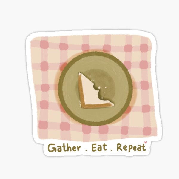 Item preview, Gather . Eat . Repeat designed and sold by Reham Hafez.