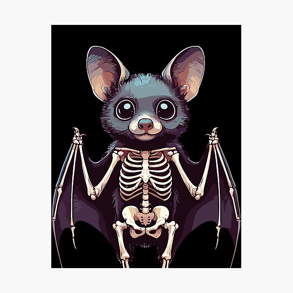 Item preview, X-ray Bat Body Anatomy Radiography Skeleton designed and sold by Artistoos.