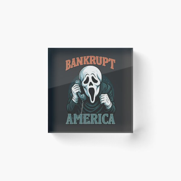 Item preview, Ghostface say bankrupt America designed and sold by Darkifun.
