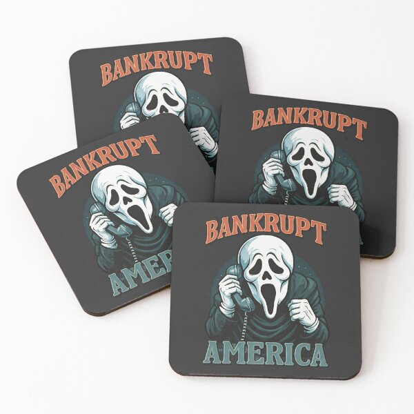 Item preview, Ghostface say bankrupt America designed and sold by Darkifun.