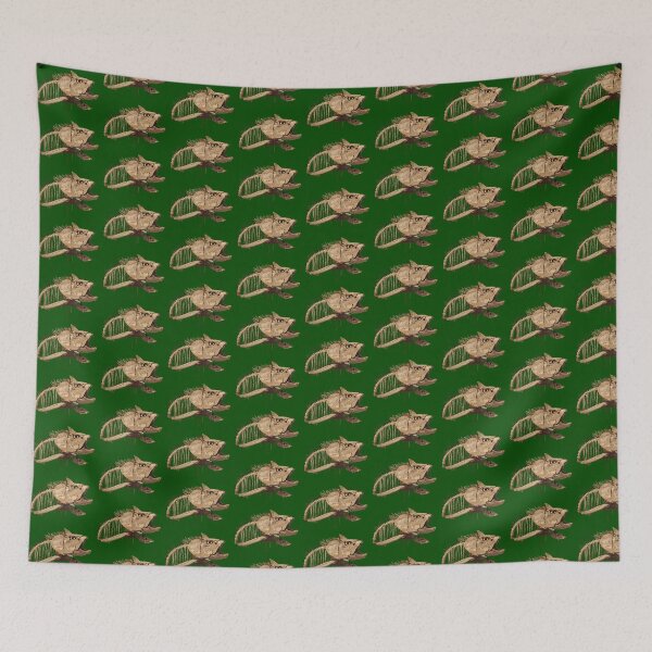 Item preview, Xiphactinus fossil fish skeleton designed and sold by Creative Endeavors ..