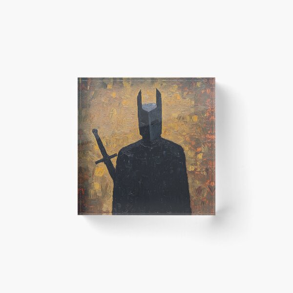 Item preview, Black knight | Post-impressionist painting style designed and sold by ComicsFactory.