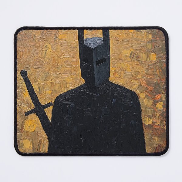 Item preview, Black knight | Post-impressionist painting style designed and sold by ComicsFactory.