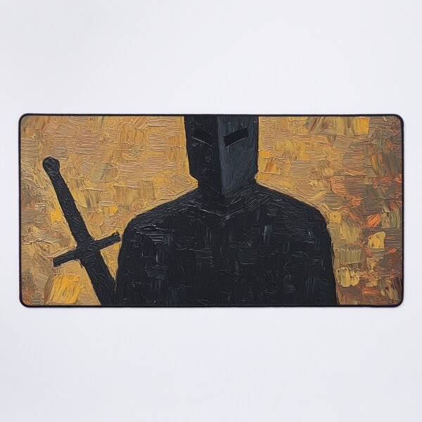 Item preview, Black knight | Post-impressionist painting style designed and sold by ComicsFactory.