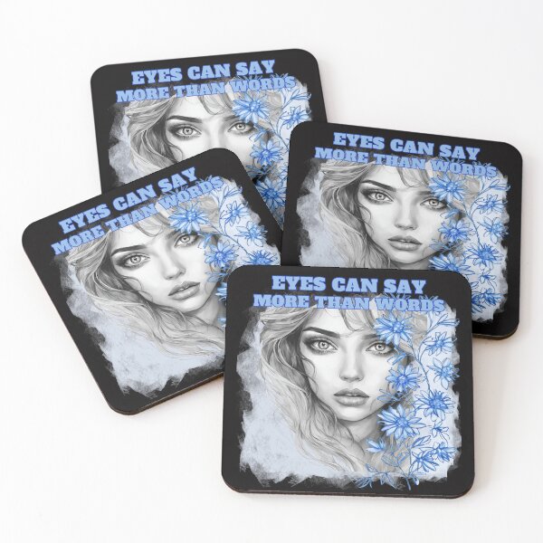 Item preview, Eyes Can Say More Than Words designed and sold by Design_Your_Day.
