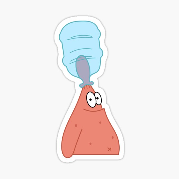 Item preview, Patrick Star Hat TEXAS, Patrick Star Wearing Bottle  designed and sold by DibujandoPorfa.