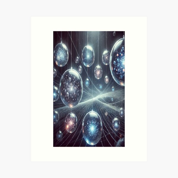 Item preview, The Web of Realities: Multiverse in Motion designed and sold by AbstractAnom.