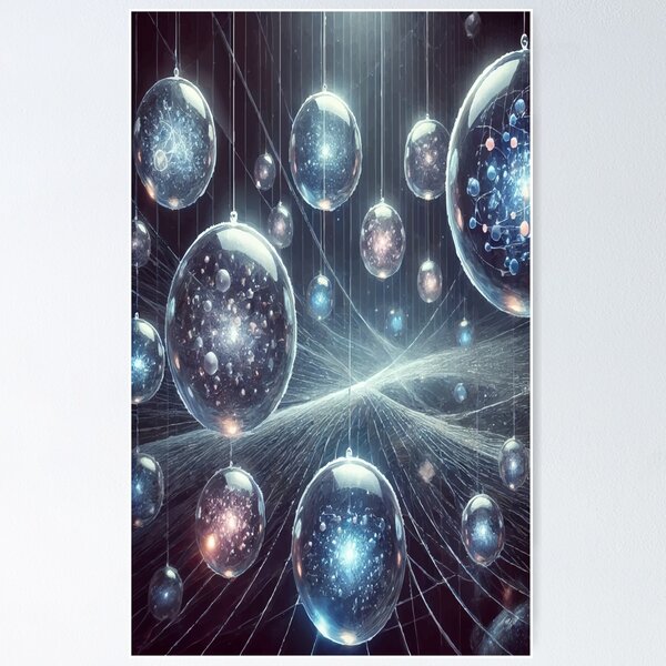 Item preview, The Web of Realities: Multiverse in Motion designed and sold by AbstractAnom.