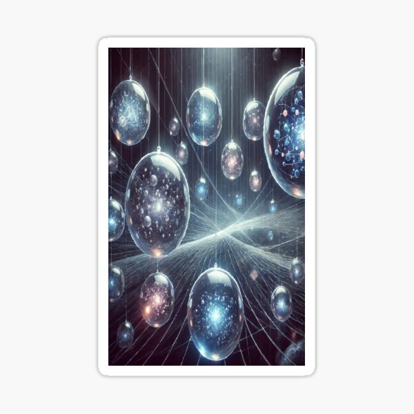 Item preview, The Web of Realities: Multiverse in Motion designed and sold by AbstractAnom.